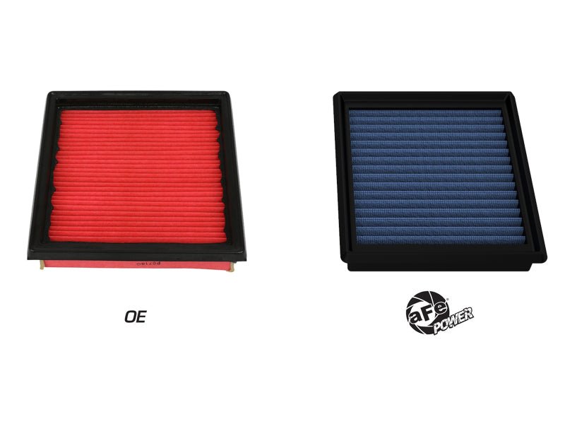 aFe [07-09 350Z] [09-18 370Z] [14-17 QX50] Magnum FLOW OE Replacement Air Filter - Pro 5R Oiled Media - JDMuscleAir Intake Filter Replacementsafe30-10173