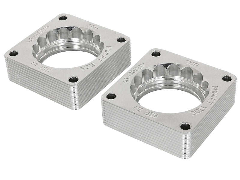 aFe [09-20 370Z] Silver Bullet Throttle Body Spacer Kit - Silver, VQ37VHR - JDMuscleThrottle Bodiesafe46-36007