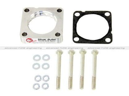 aFe [12 Civic Si, 08 - 12 Accord, 09 - 12 Acura TSX] Silver Bullet Throttle Body Spacer | 46 - 37001 - JDMuscleIntake Misc.afe46-37001