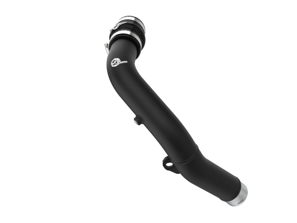 aFe [22 - 26 WRX] BladeRunner 2 - 1/2 IN Aluminum Hot Charge Pipe Black | 46 - 20668 - B - JDMuscleCharge Pipesafe46-20668-B