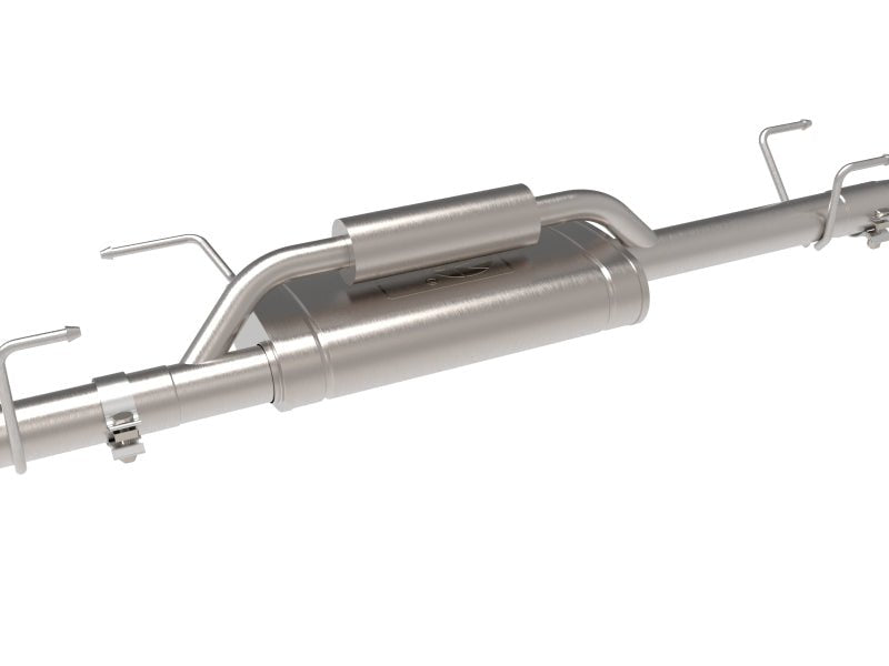 aFe 24 - 25 Toyota Tacoma L4 - 2.4L (t) Vulcan Series 2.5in to 3in Cat - Back w/ Black Tip - JDMuscleSPKafe49-36078-B