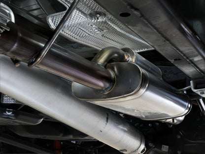 aFe 24 - 25 Toyota Tacoma L4 - 2.4L (t) Vulcan Series 2.5in to 3in Cat - Back w/ Black Tip - JDMuscleSPKafe49-36078-B