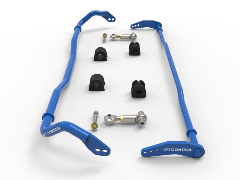 aFe Control [13-26 GR86/FR-S/BRZ] Front and Rear Sway Bar Set - Blue - JDMuscleSway Barsafe440-722001-L