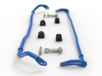 aFe Control [13-26 GR86/FR-S/BRZ] Front and Rear Sway Bar Set - Blue - JDMuscleSway Barsafe440-722001-L