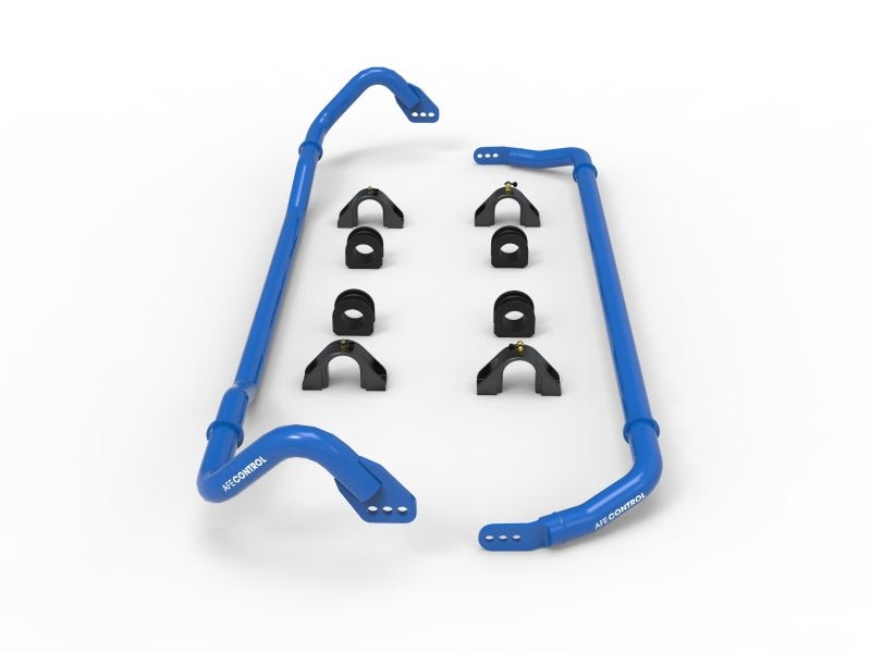 aFe Control 2020 - 2024 Chevrolet Corvette C8 Adjustable Front and Rear Sway Bar Set - Blue | afe440 - 401008 - L - JDMuscleSPK397089