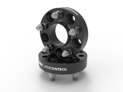 aFe CONTROL Billet Aluminum Wheel Spacers 5x114.3 CB70.5 1.25in - 15 - 24 Ford Mustang/20 - 23 Explorer - JDMuscleSPK680930