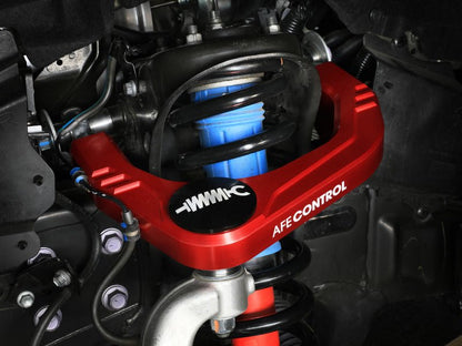 aFe Control Billet Upper Control Arms for Toyota Tacoma 24 - 26 & 4Runner 2025 - Red | afe460 - 72T006 - R - JDMuscleSPK848750
