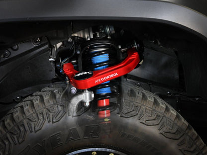 aFe Control Billet Upper Control Arms for Toyota Tacoma 24 - 26 & 4Runner 2025 - Red | afe460 - 72T006 - R - JDMuscleSPK848750