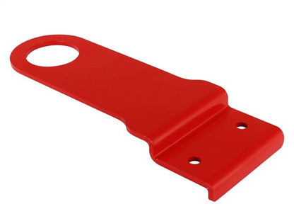 aFe Control Front Tow Hook for Chevrolet Corvette C6 2005 - 2013 – Red Powder Coat, Laser Cut Steel | afe450 - 401005 - R - JDMuscleSPK4341012