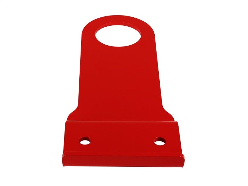aFe Control Front Tow Hook for Chevrolet Corvette C6 2005 - 2013 – Red Powder Coat, Laser Cut Steel | afe450 - 401005 - R - JDMuscleSPK4341012