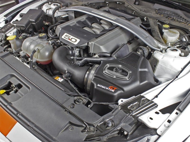 aFe Momentum GT Pro Dry S Intake System 2015 Ford Mustang GT V8 - 5.0L - JDMuscleShop the look 2afe51-73203