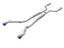 aFe POWER Takeda 23 - 24 Nissan Z 2 1/2in 304 SS Cat - Back Exhaust System w/ Blue Flame Tips | 49 - 36138 - L - JDMuscleCat Back Exhaust Systemafe49-36138-L
