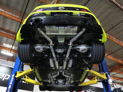 aFe POWER Takeda 23 - 24 Nissan Z 2 1/2in 304 SS Cat - Back Exhaust System w/ Carbon Fiber Tips | 49 - 36138 - C - JDMuscleCat Back Exhaust Systemafe49-36138-C