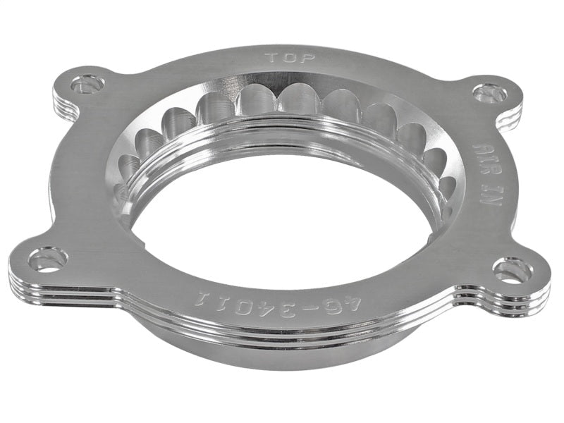 aFe Silver Bullet Throttle Body Spacer for Chevrolet Corvette C7 & Camaro SS 6.2L V8 | afe46 - 34011 - JDMuscleSPK4331770