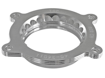 aFe Silver Bullet Throttle Body Spacer for Chevrolet Corvette C7 & Camaro SS 6.2L V8 | afe46 - 34011 - JDMuscleSPK4331770
