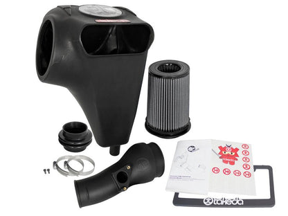 aFe Takeda [16-21 Civic 1.5L Turbo] Momentum Cold Air Intake System - Black, Pro DRY S Filter - JDMuscleIntakesafeTM-1024B-D