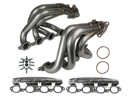 aFe Twisted 304SS Header for 2020 - 2025 Chevrolet Corvette C8 6.2L V8 | afe48 - 34148 - JDMuscleSPK375101