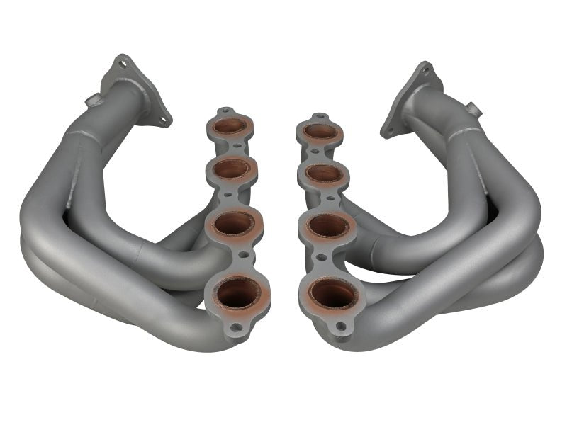 aFe Twisted 304SS Header for 2020 - 2025 Chevrolet Corvette C8 6.2L V8 with Titanium Cerakote Finish | afe48 - 34148 - T - JDMuscleSPK375104