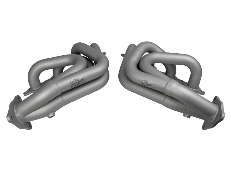aFe Twisted 304SS Header for 2020 - 2025 Chevrolet Corvette C8 6.2L V8 with Titanium Cerakote Finish | afe48 - 34148 - T - JDMuscleSPK375104