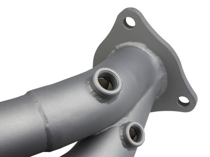 aFe Twisted 304SS Header for 2020 - 2025 Chevrolet Corvette C8 6.2L V8 with Titanium Cerakote Finish | afe48 - 34148 - T - JDMuscleSPK375104