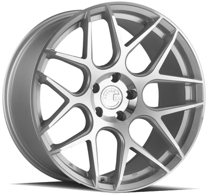 AFF2 - JDMuscleWheelsAFF21985511235SMF19x8.55x112 | +35 | 66.6Silver Machined Face