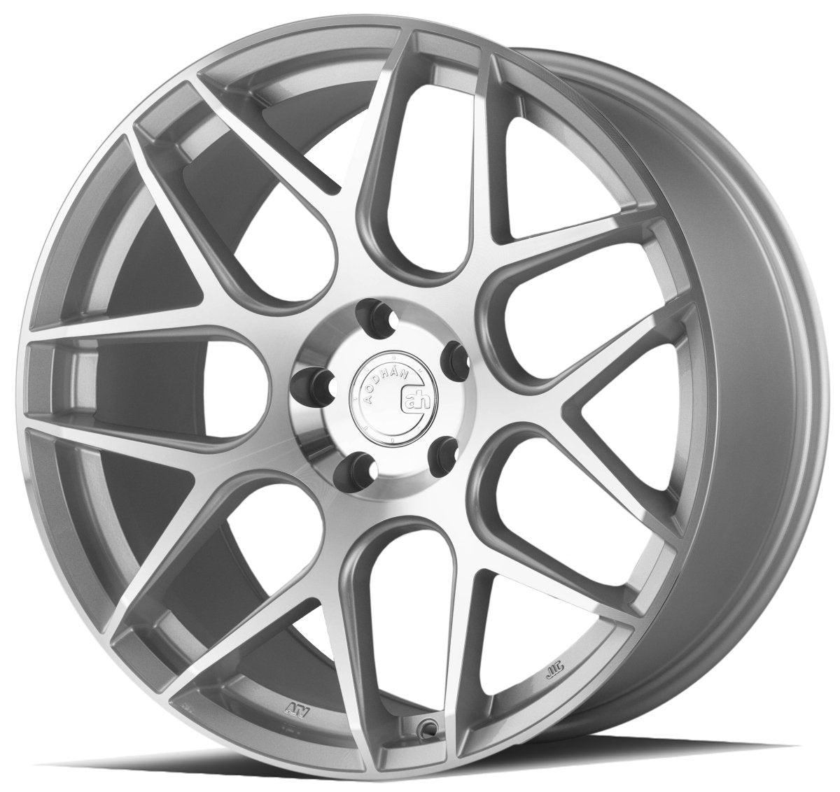 AFF2 - JDMuscleWheelsAFF220105511235SMF20x10.55x112 | +35 | 66.6Silver Machined Face