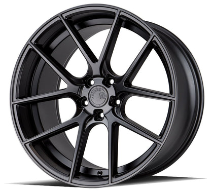 AFF3 - JDMuscleWheelsAFF320105511445MB20x10.55x114.3 | +45 | 73.1Matte Black