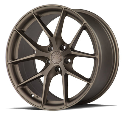 AFF7 - JDMuscleWheelsAFF71895511235BZ18x9.55x112 | +35 | 66.6Matte Bronze