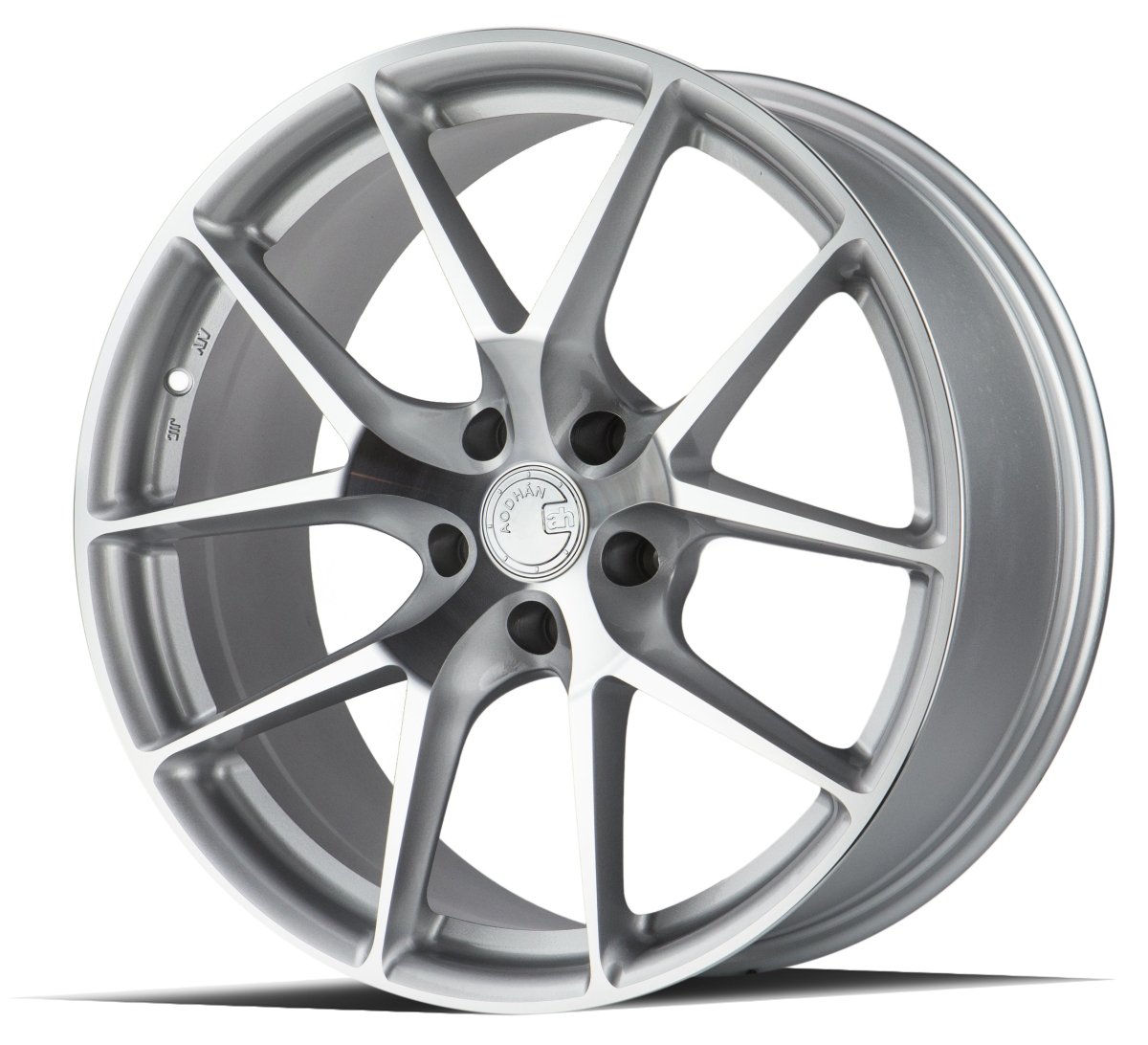 AFF7 - JDMuscleWheelsAFF71985511235SMF19x8.55x112 | +35 | 66.6Silver Machined Face