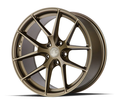 AFF7 - JDMuscleWheelsAFF71985511235BZ19x8.55x112 | +35 | 66.6Matte Bronze