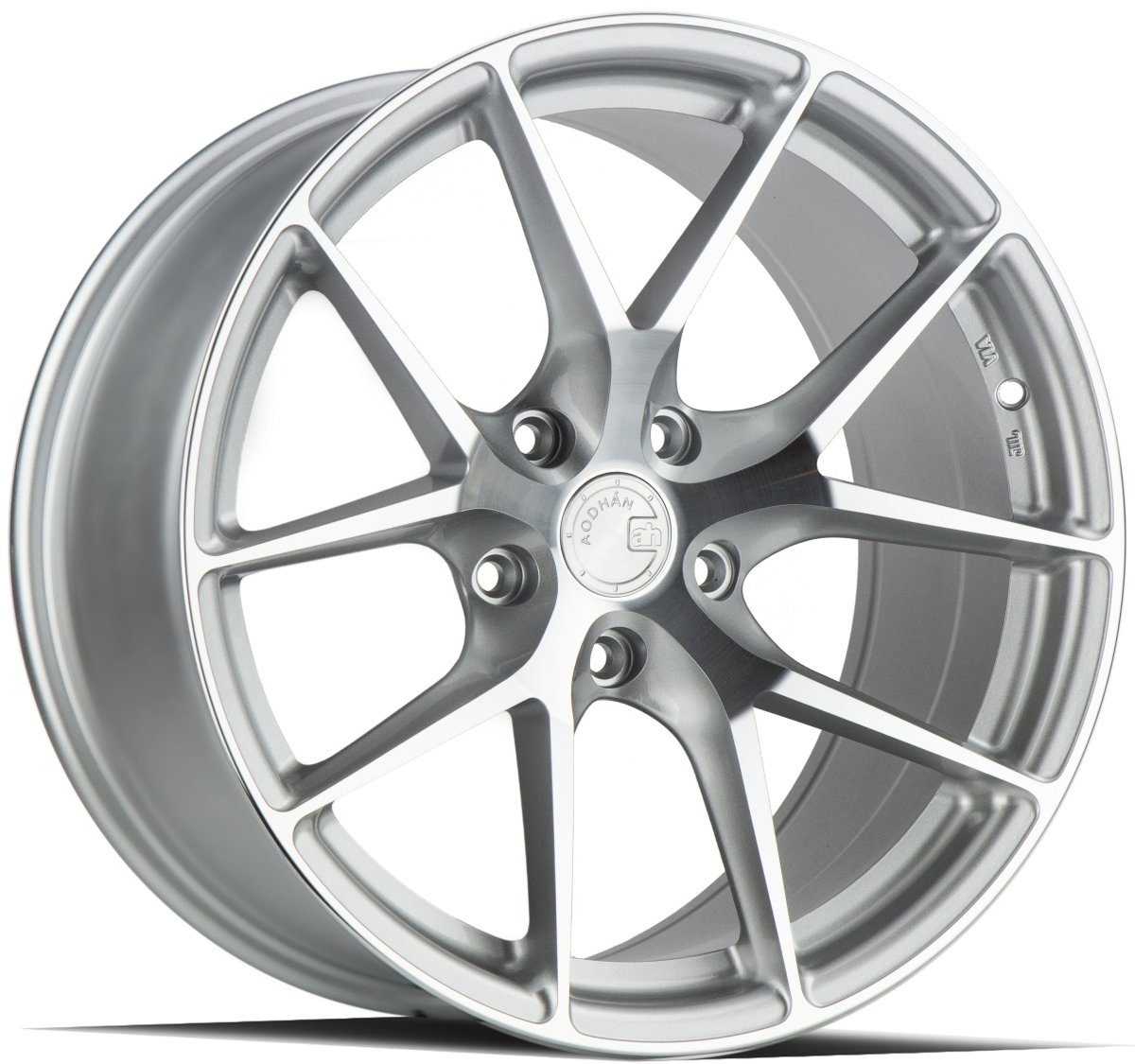 AFF7 - JDMuscleWheelsAFF71885511235SMF18x8.55x112 | +35 | 66.6Silver Machined Face