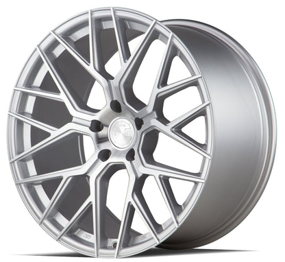AFF9 - JDMuscleWheelsAFF920105512035SMF20x10.55x120 | +35 | 72.6Gloss Silver Machined Face