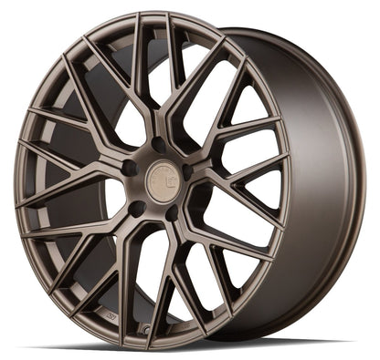 AFF9 - JDMuscleWheelsAFF92090512030BZ20x95x120 | +30 | 72.6Matte Bronze