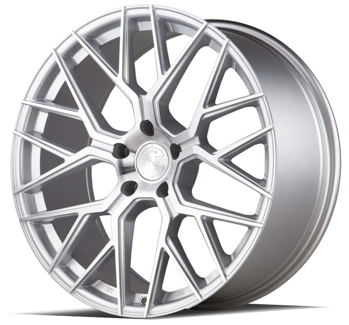 AFF9 - JDMuscleWheelsAFF92090512030SMF20x95x120 | +30 | 72.6Gloss Silver Machined Face