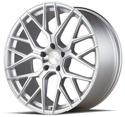 AFF9 - JDMuscleWheelsAFF92090512030SMF20x95x120 | +30 | 72.6Gloss Silver Machined Face