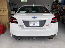 Aftermarket Taillight Style Overlays - 2015 - 2021 Subaru WRX / STI - JDMuscleTaillightsSFB15WRXAMTLGBGloss Black