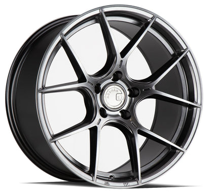 AH-11 - JDMuscleWheelsAH111885511235SMF18x8.55x112 | +35 | 73.1Silver Machined Face