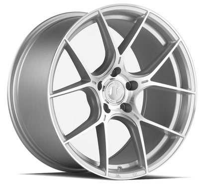 AH-11 - JDMuscleWheelsAH111885511235SMF18x8.55x112 | +35 | 73.1Silver Machined Face