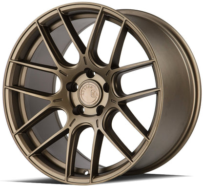 AH-X - JDMuscleWheelsAHX1995511235BZ19x9.55x112 | +35 | 73.1Matte Bronze