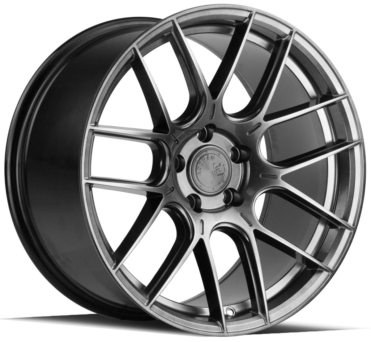 AH-X - JDMuscleWheelsAHX1885511235HB18x8.55x112 | +35 | 73.1Hyper Black