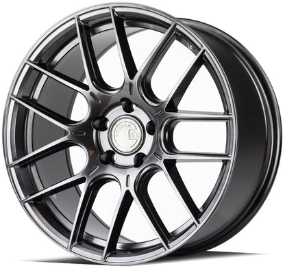 AH-X - JDMuscleWheelsAHX1985511235HB19x8.55x112 | +35 | 73.1Hyper Black