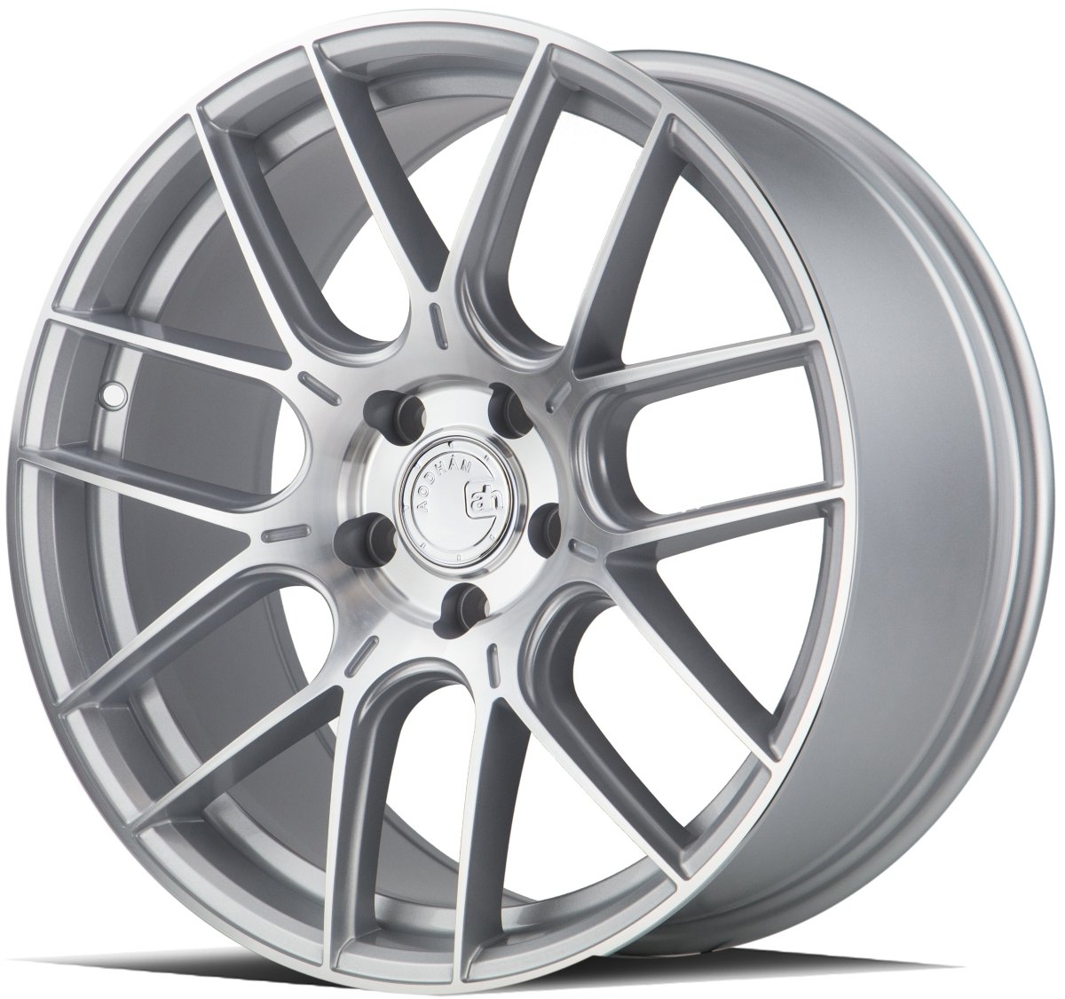 AH-X - JDMuscleWheelsAHX1985511235SMF19x8.55x112 | +35 | 73.1Silver Machined Face