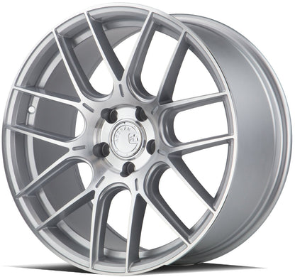 AH-X - JDMuscleWheelsAHX1985511235SMF19x8.55x112 | +35 | 73.1Silver Machined Face
