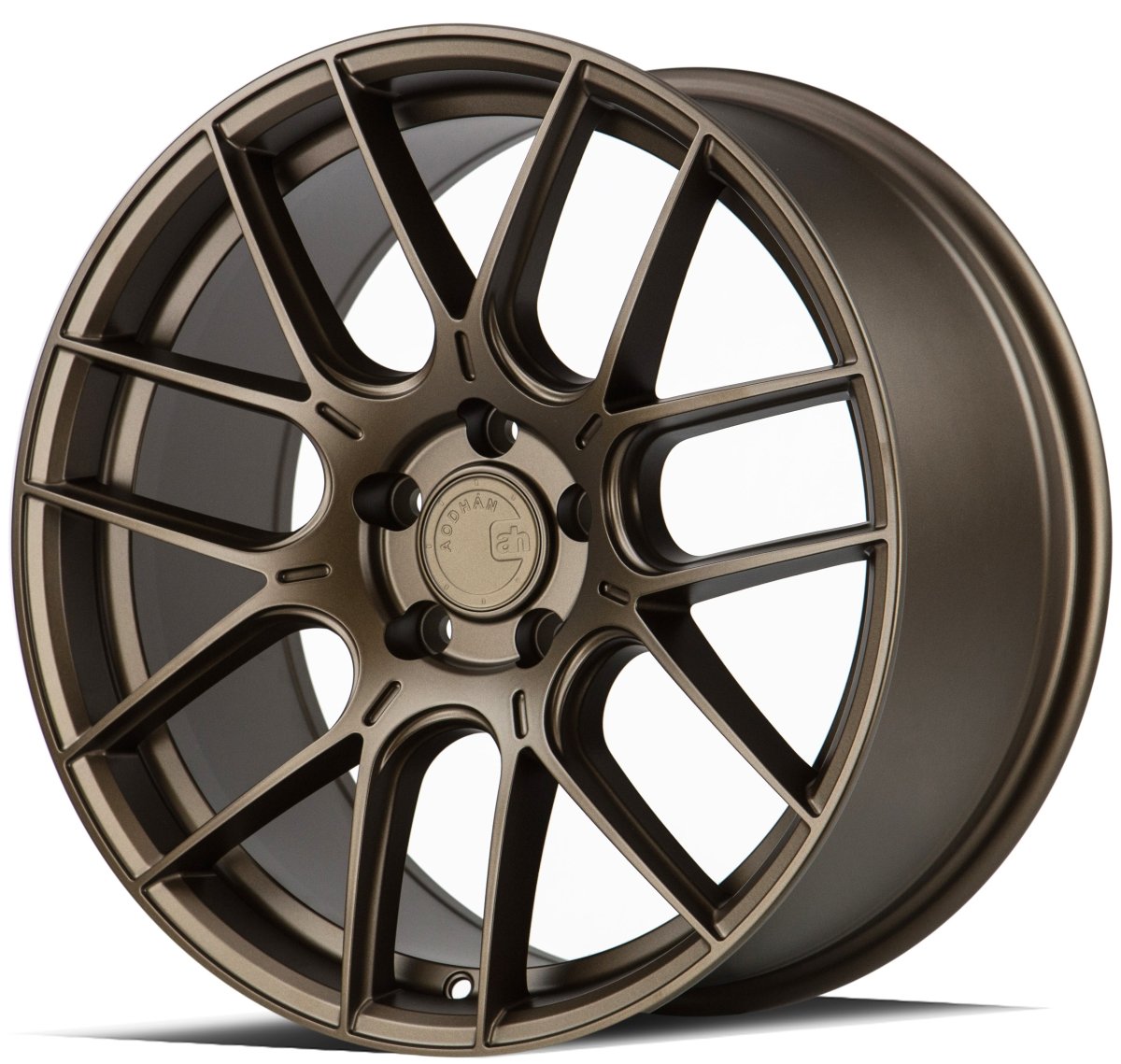 AH-X - JDMuscleWheelsAHX1985511235BZ19x8.55x112 | +35 | 73.1Matte Bronze