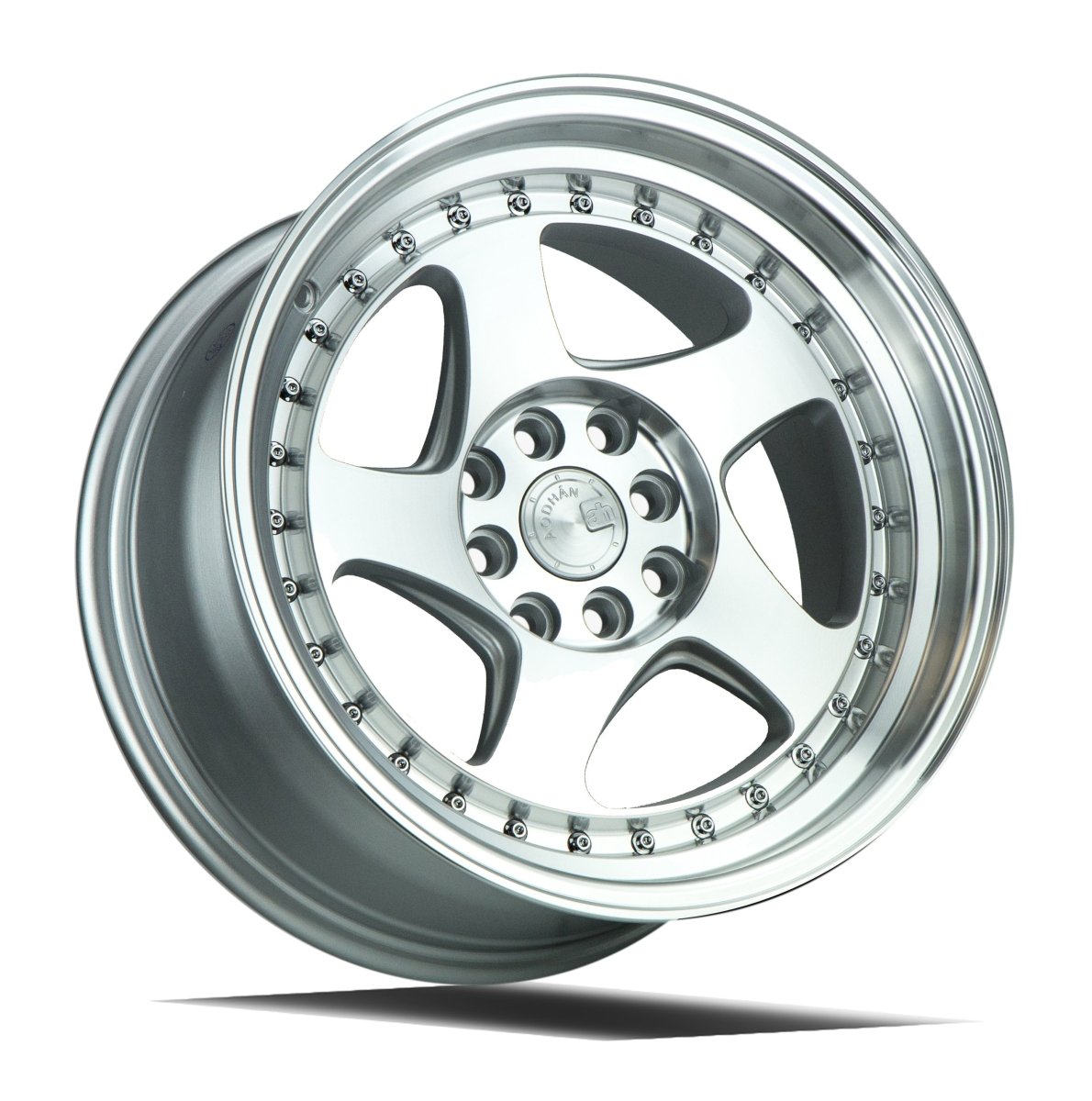 AH01 - JDMuscleWheelsAH0115804100114320SMF15x84x100/114.3 | +20 | 73.1Silver Machined Face