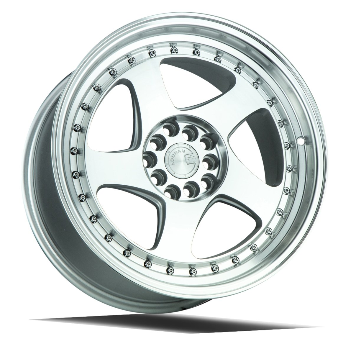 AH01 - JDMuscleWheelsAH0117905100114325SMF17x95x100/114.3 | +25 | 73.1Silver Machined Face