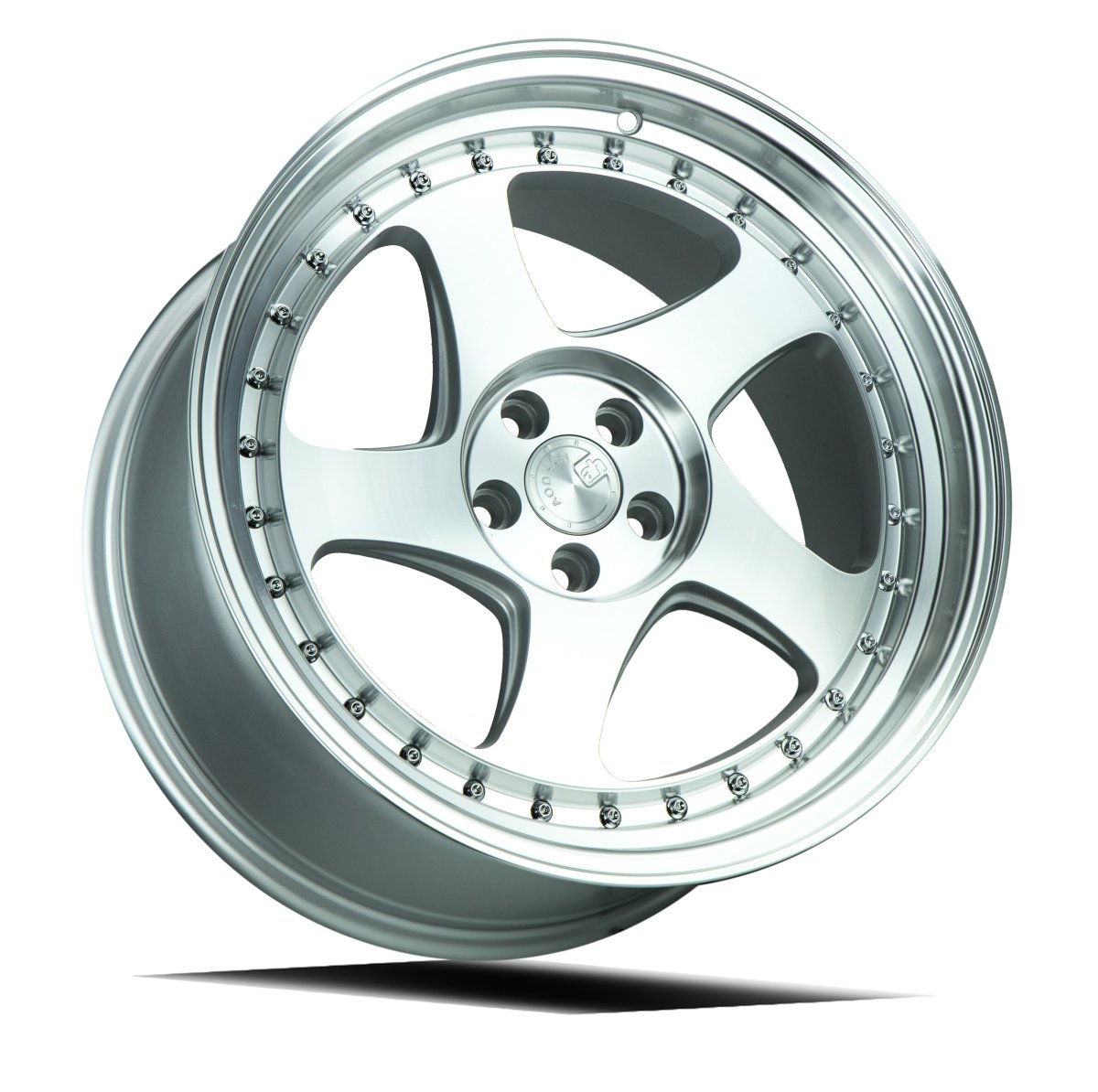AH01 - JDMuscleWheelsAH011895510035SMF18x9.55x100 | +35 | 72.6Silver Machined Face
