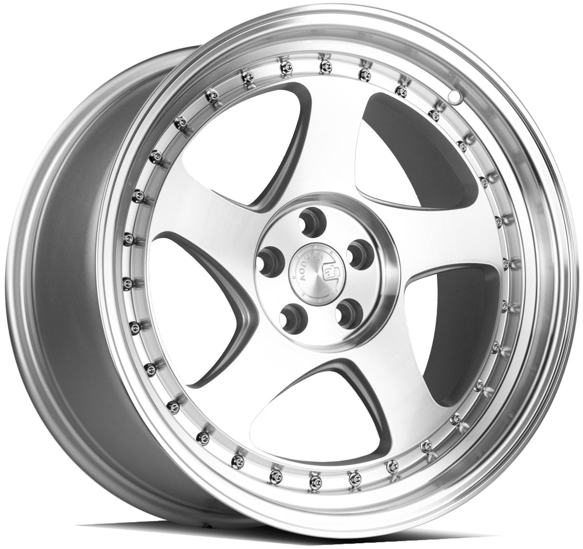 AH01 - JDMuscleWheelsAH0115804100114320SMF15x84x100/114.3 | +20 | 73.1Silver Machined Face