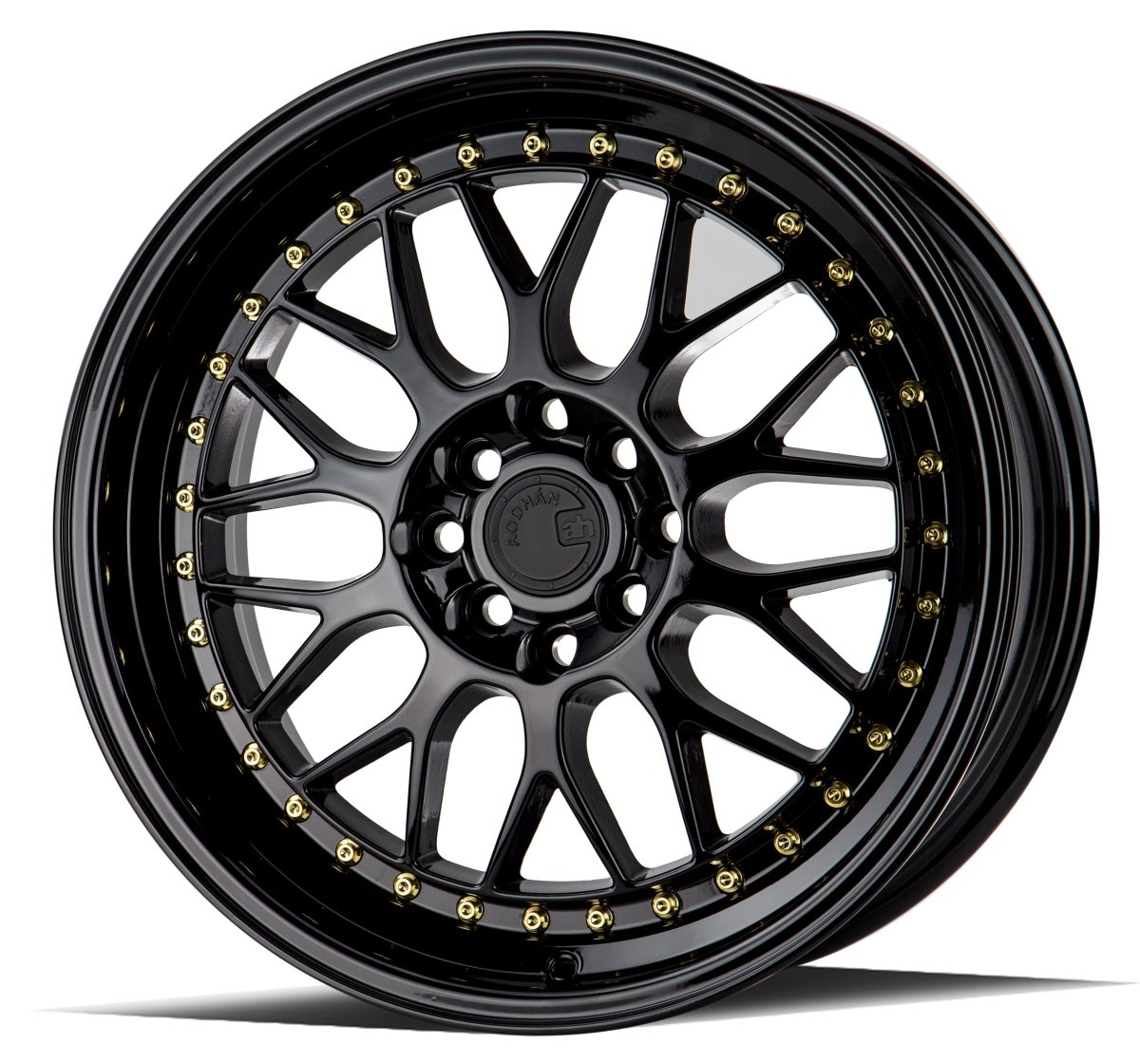 AH02 - JDMuscleWheelsAH021780410011435GB17x84x100,4x114.3 | +35 | 73.1Gloss Black