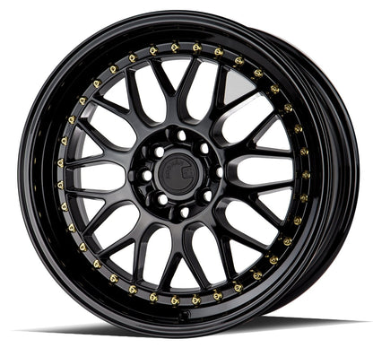 AH02 - JDMuscleWheelsAH021780410011435GB17x84x100,4x114.3 | +35 | 73.1Gloss Black